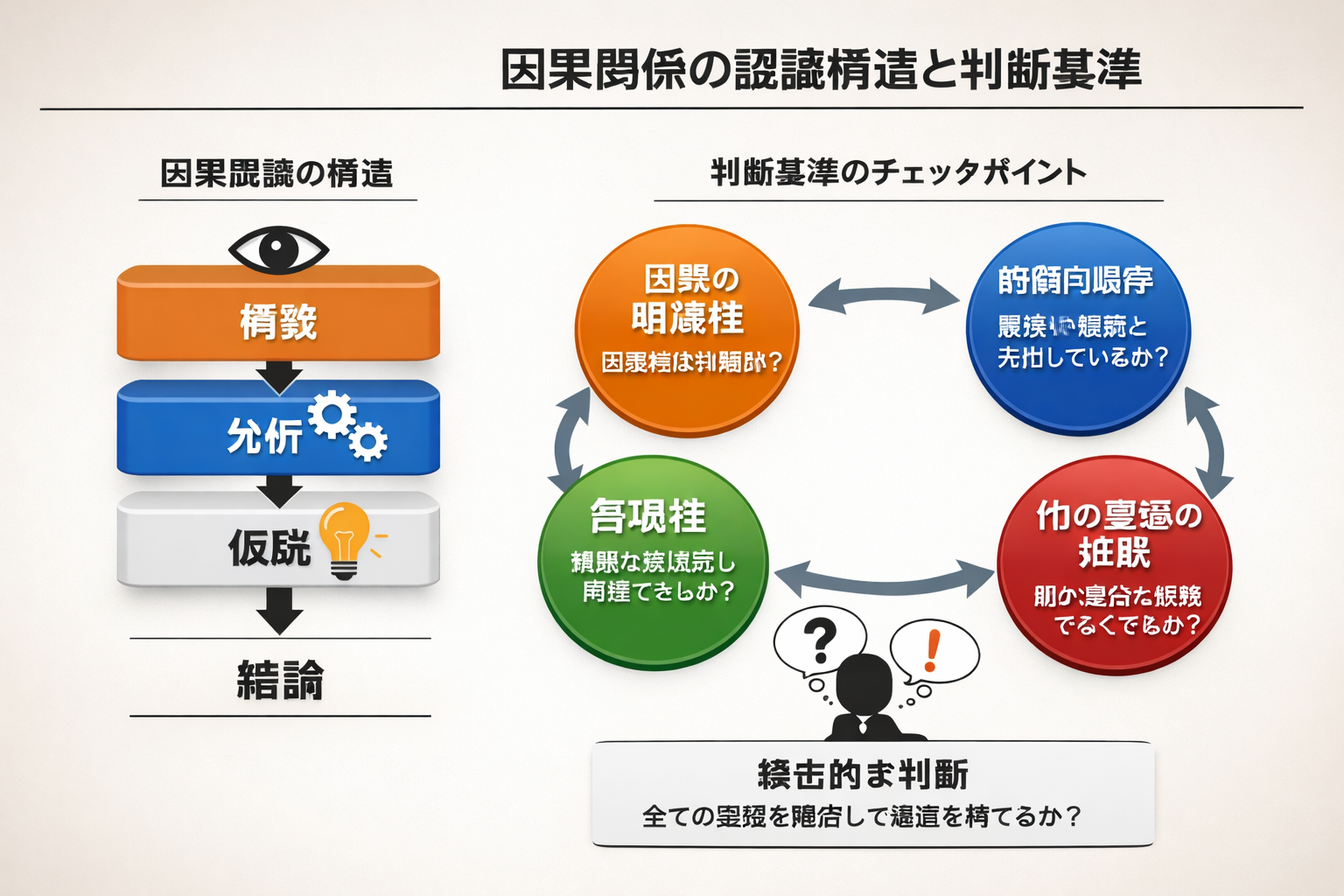 因果関係の認識構造と判断基準 BDAE1.0 図解３