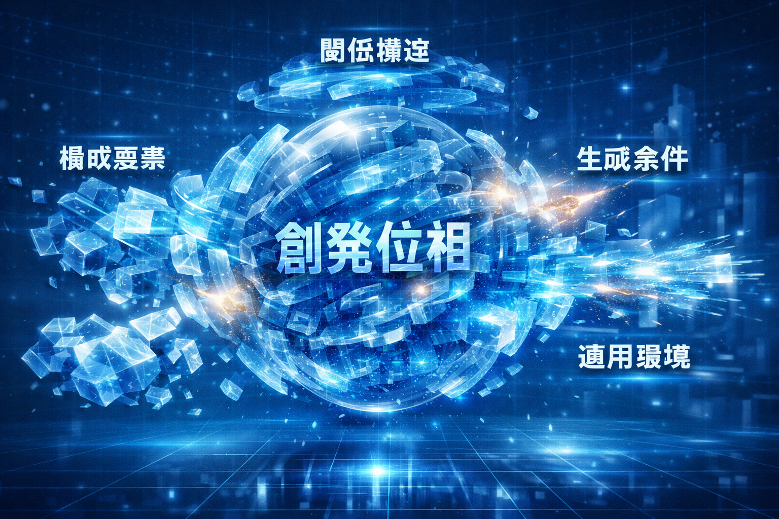 意味構造と分解位相の関係 BDAE1.0 図解