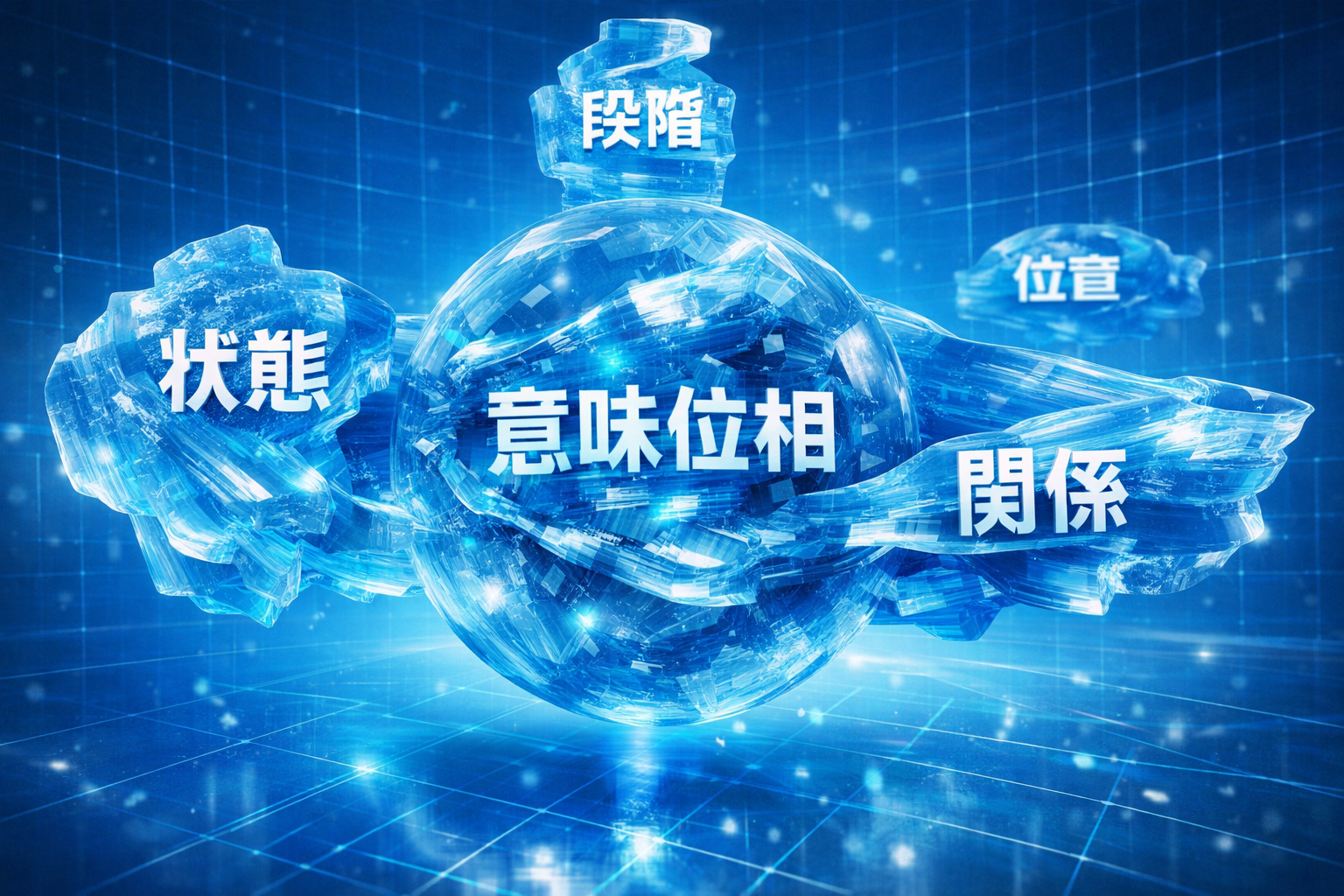 意味構造と位相の関係 BDAE1.0 図解