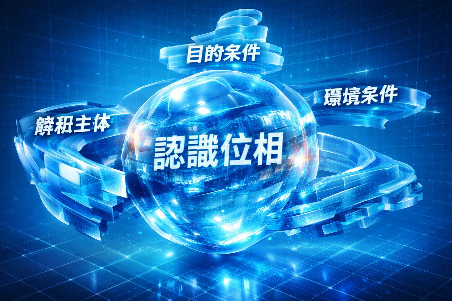 意味構造と認識位相の関係 BDAE1.0 図解