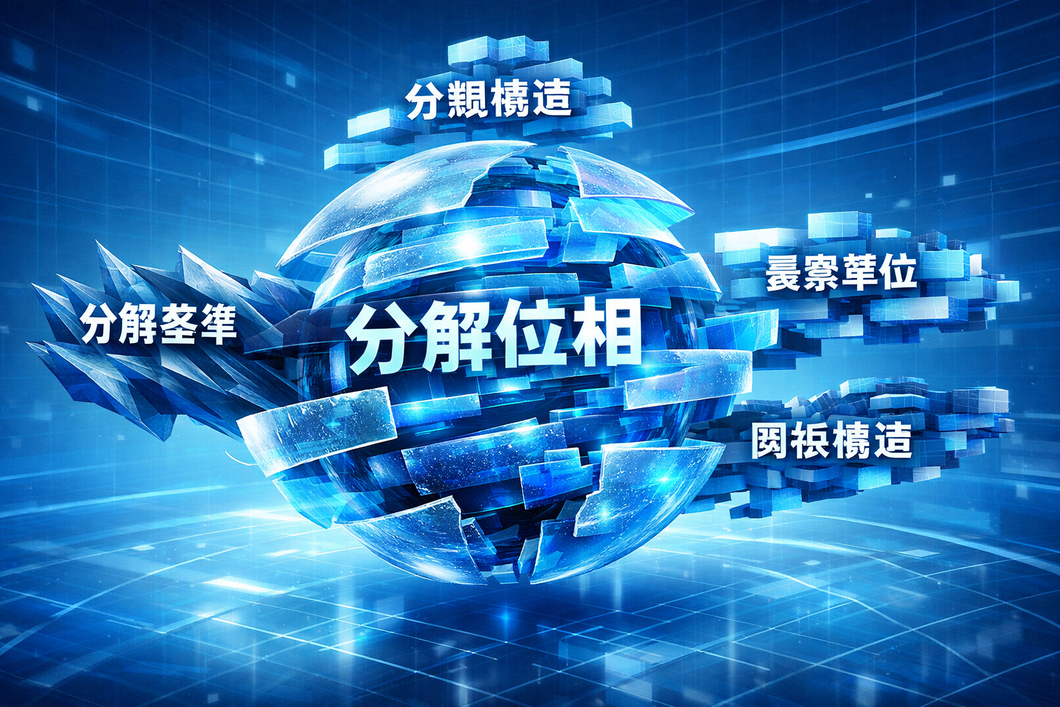 意味構造と分解位相の関係 BDAE1.0 図解