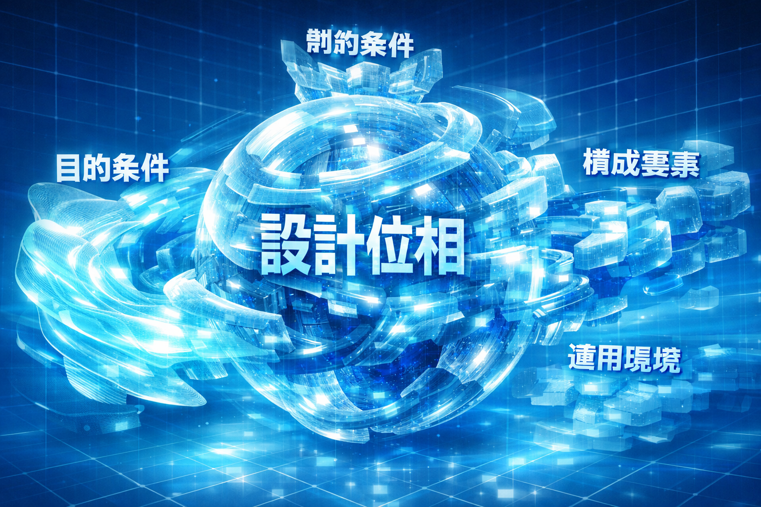 意味構造と分解位相の関係 BDAE1.0 図解