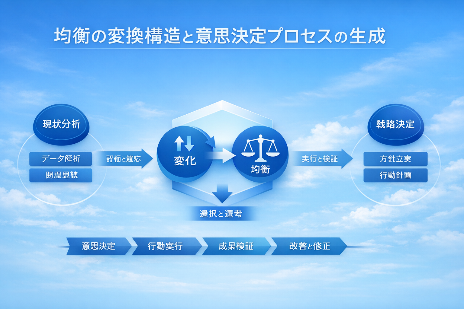 均衡の変換構造